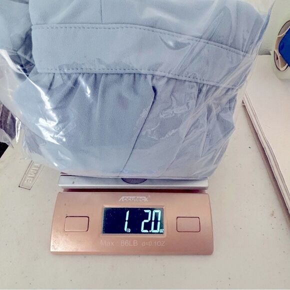 Lulus Air of Romance Halter Maxi Dress Large Light Blue Bridesmaid Romantic - Picture 12 of 13